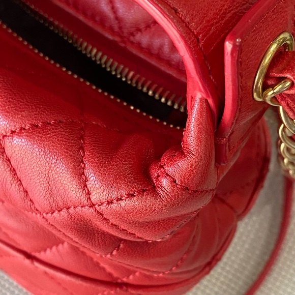 ❤️CHANEL❤️RED TOP HANDLE CROSSBODY FULL SET - Picture 4 of 13